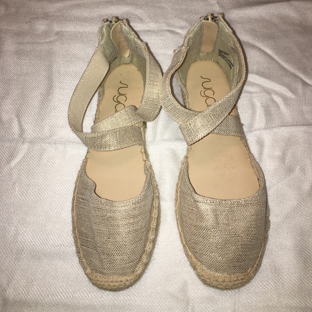 Sugar size 6 espadrilles